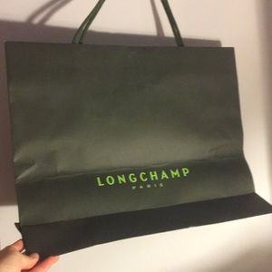 Longchamp paper bag
